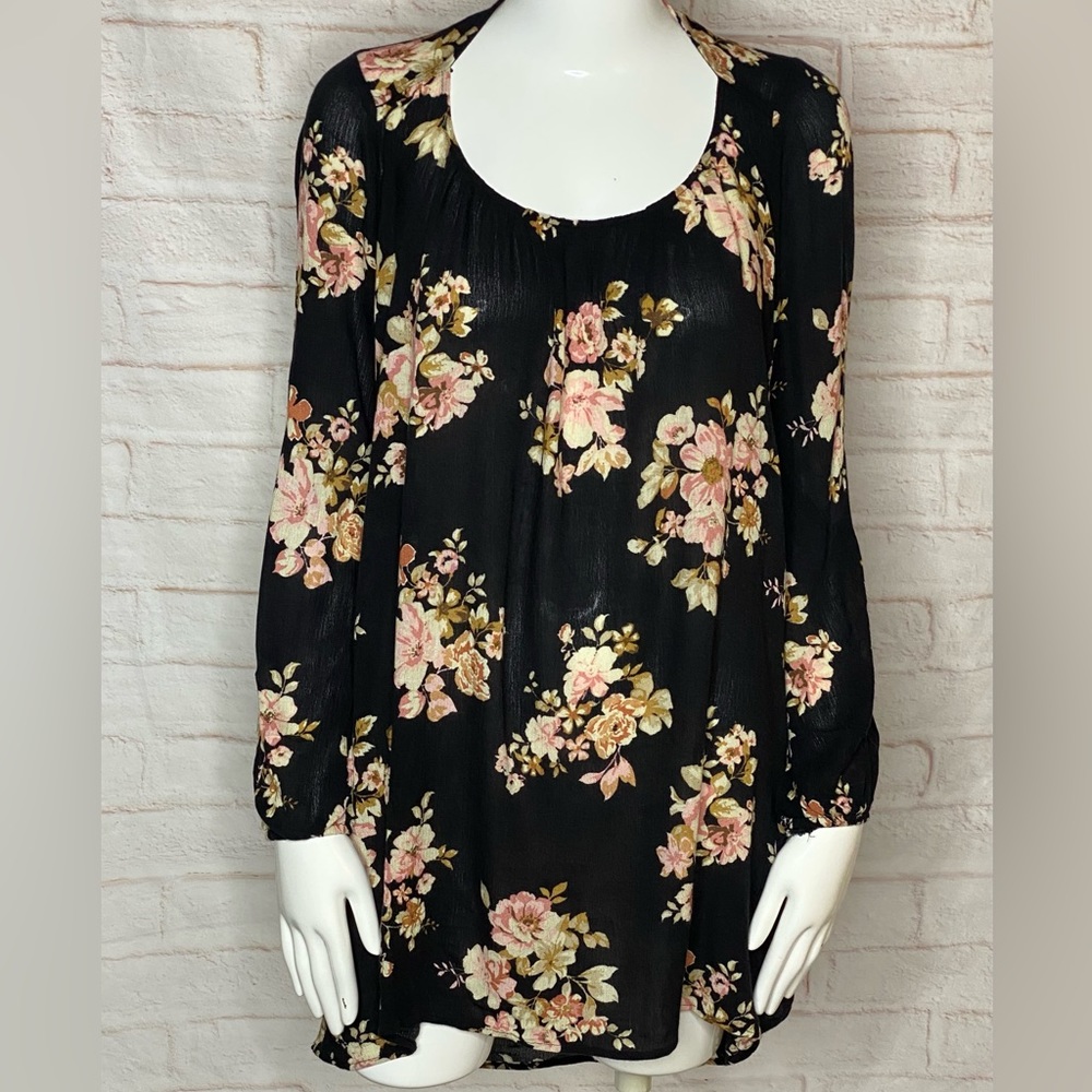 Gipsies Moondust woman floral blouse size S